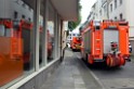 Feuer war geplatzte Wasserleitung Koeln Mitte Am Roemersturm P03